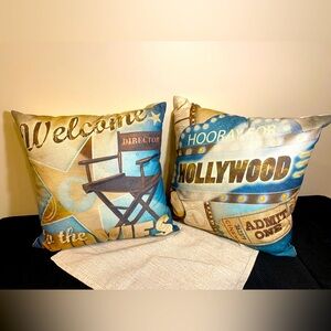 Pillow set for your home theater or movie night!